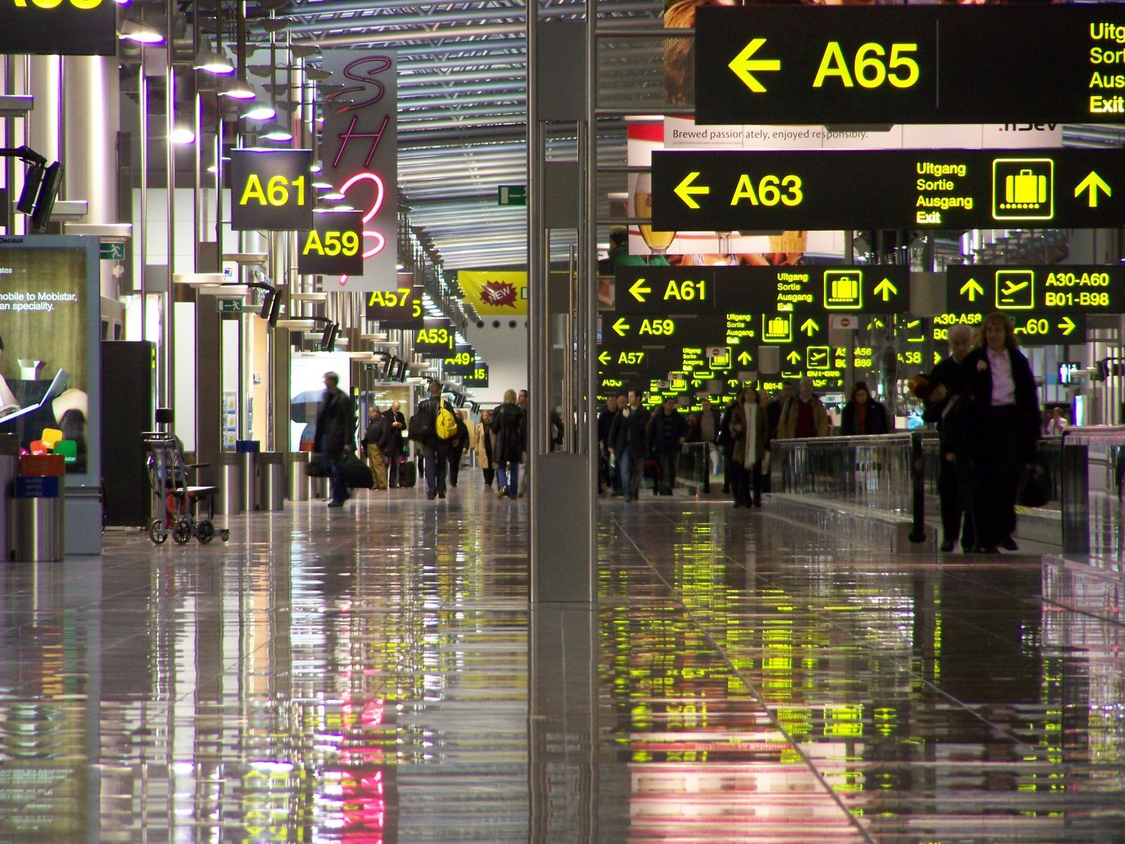 Brussels Airport to city 